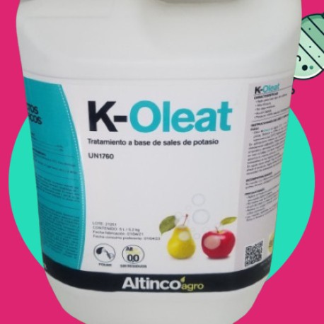 Jabon Potasico K-Oleat, 5L